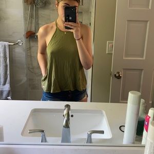 Hollister high neck top